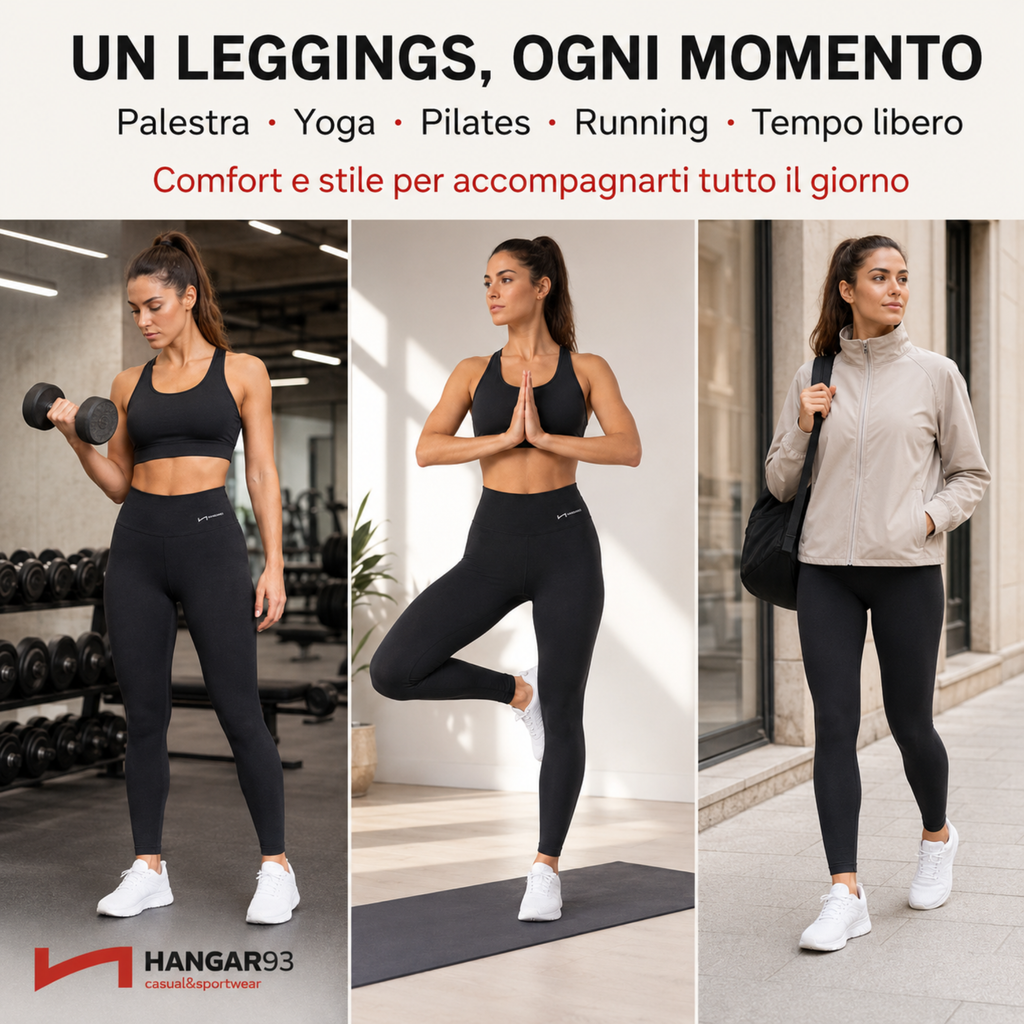 Leggins Sportivi Donna a Vita Alta, Leggings Push Up per Palestra e Yoga, Manifattura Senza Cuciture e vestibilità Adattiva con Elastane per Massimo Comfort e Risalto