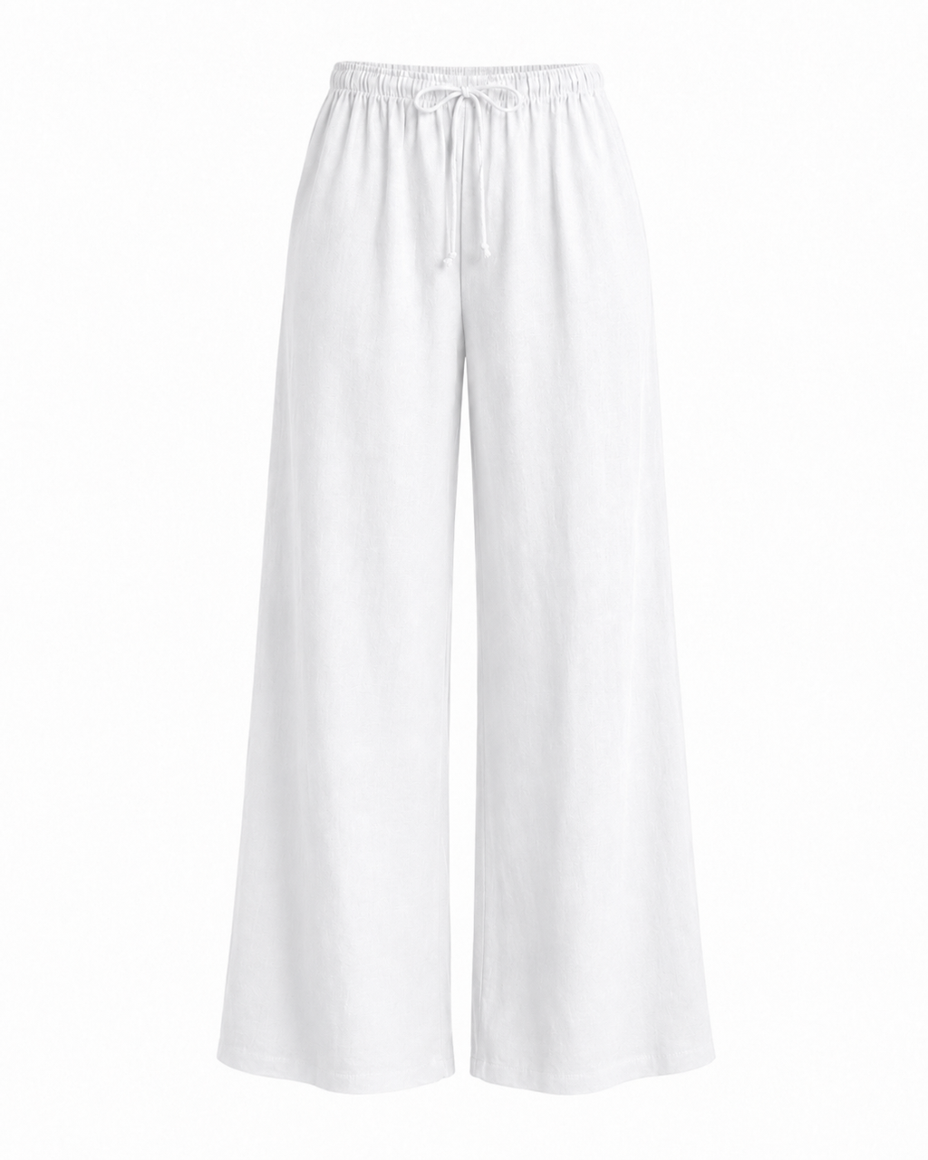 Wide linen pants