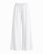 Wide linen pants