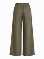 Wide linen pants