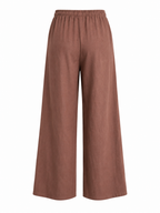 Wide linen pants