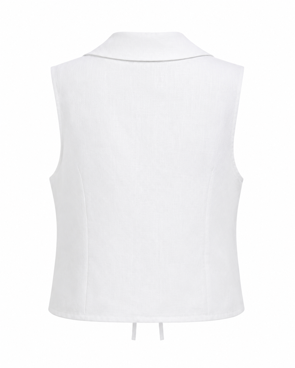 Tie linen top
