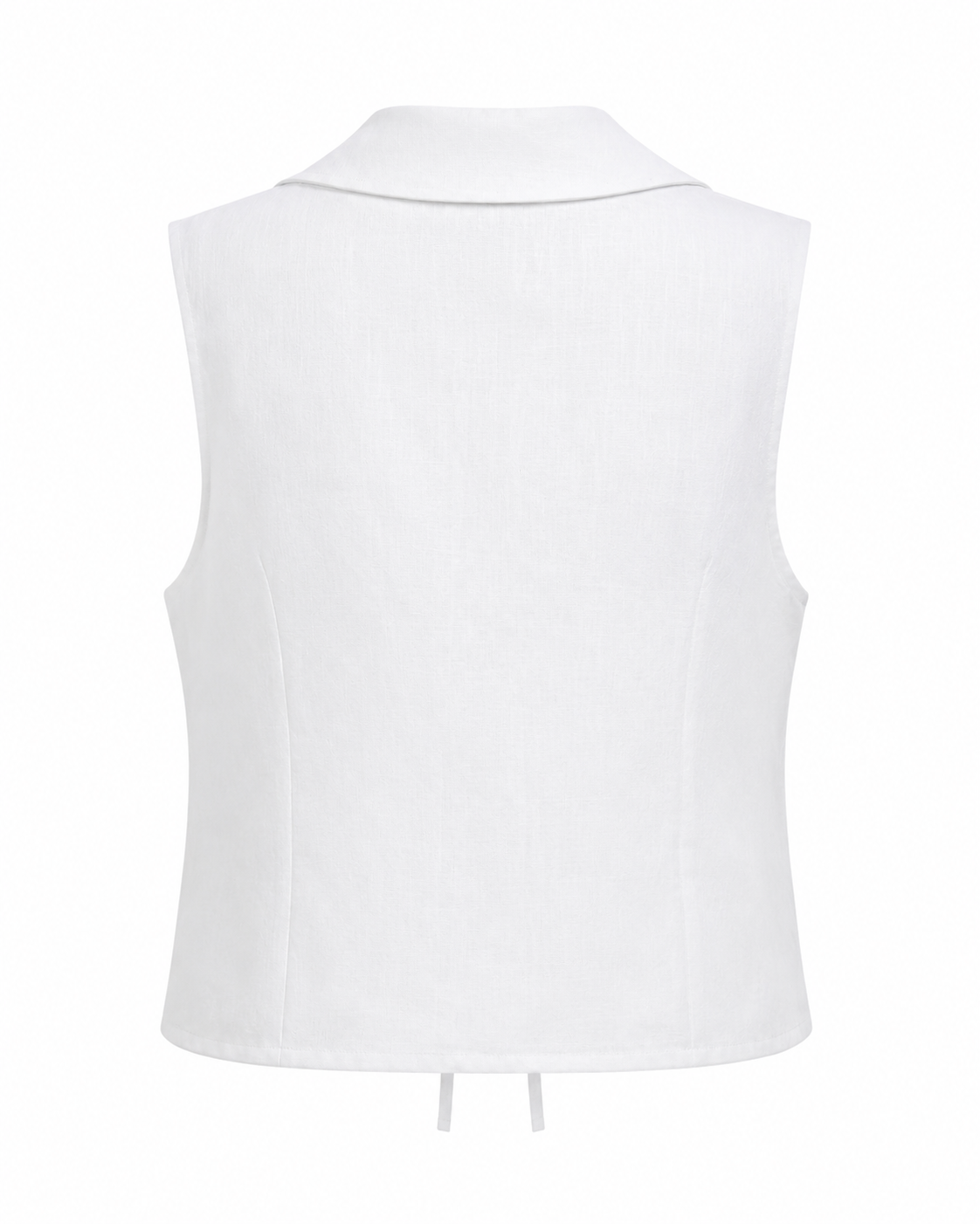 Tie linen top
