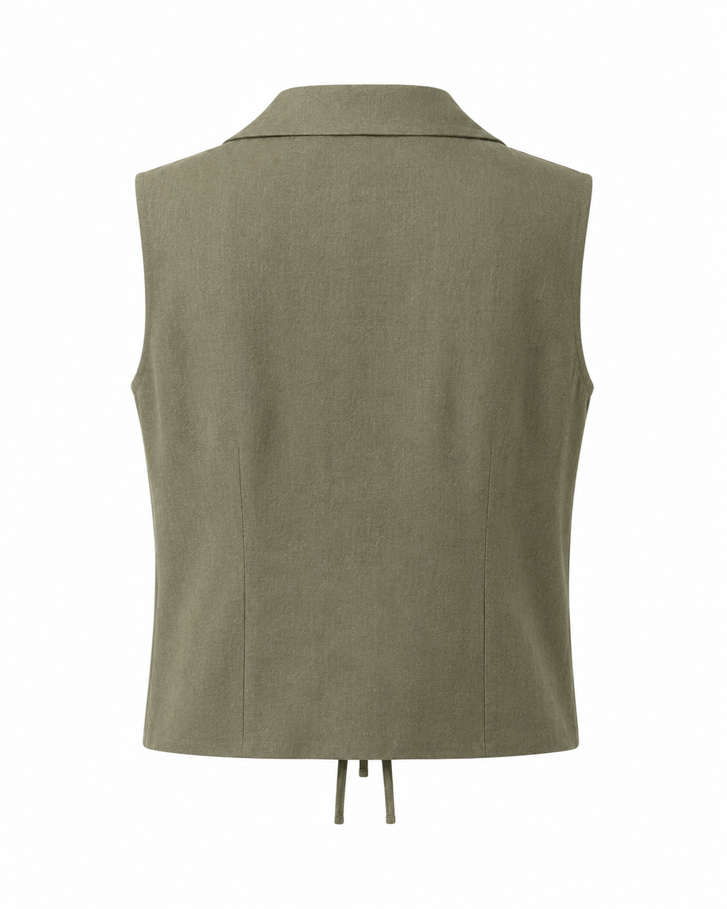 Tie linen top
