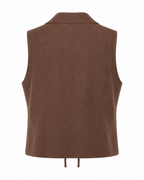 Tie linen top