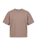 Everyday boxy v‑neck tee