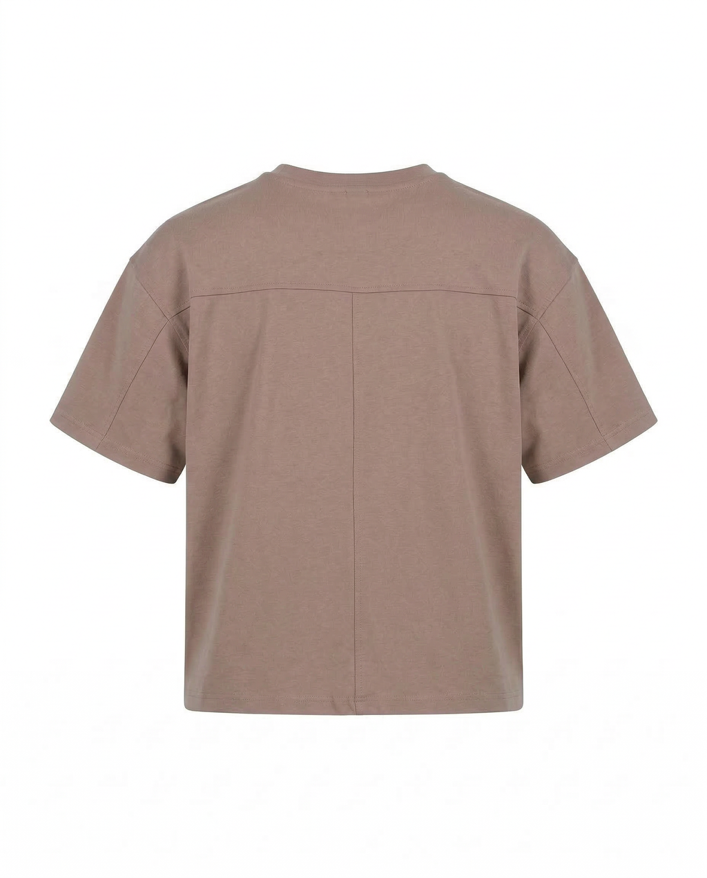 Everyday boxy v‑neck tee