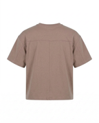 Everyday boxy v‑neck tee