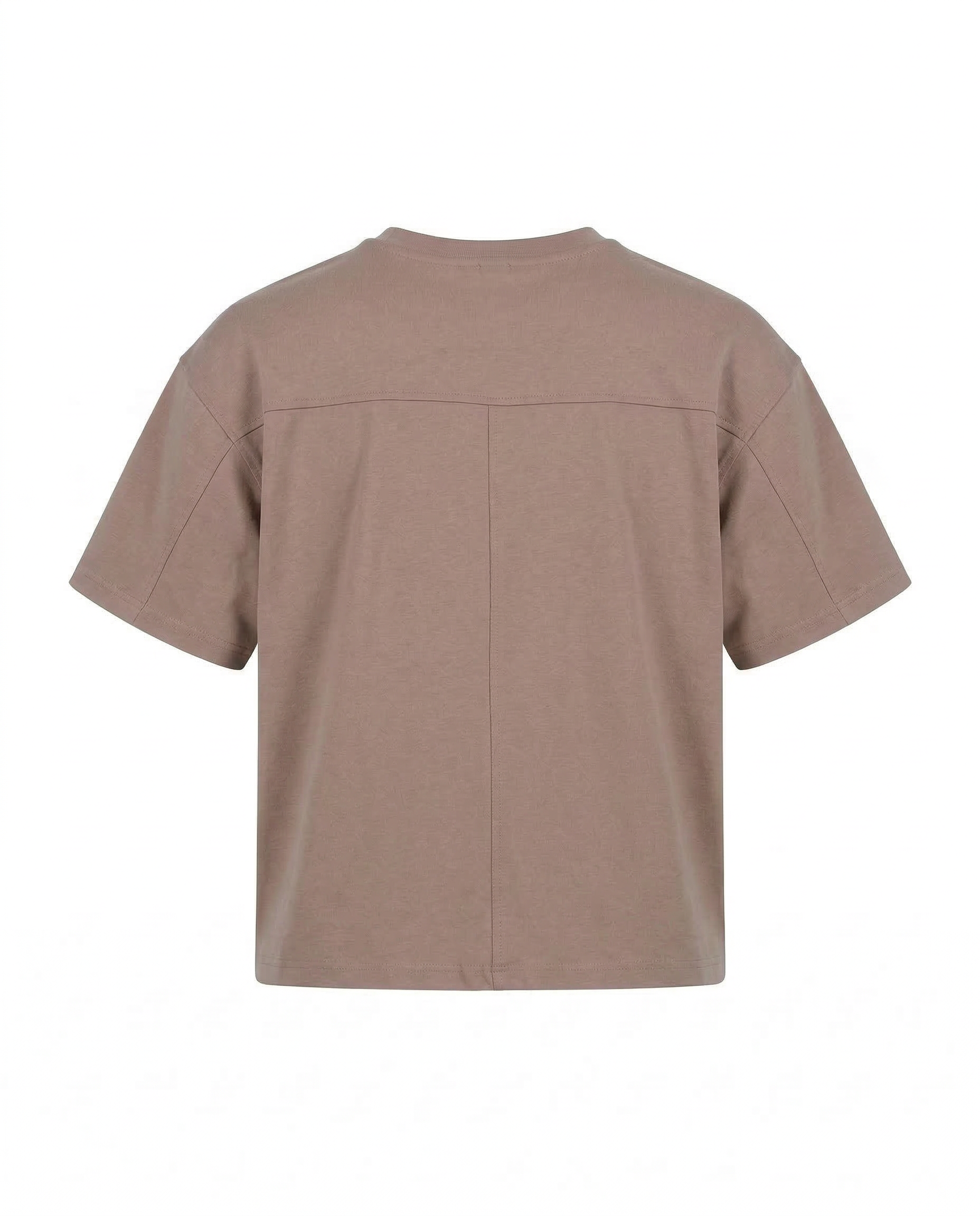 Everyday boxy v‑neck tee