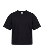 Everyday boxy v‑neck tee