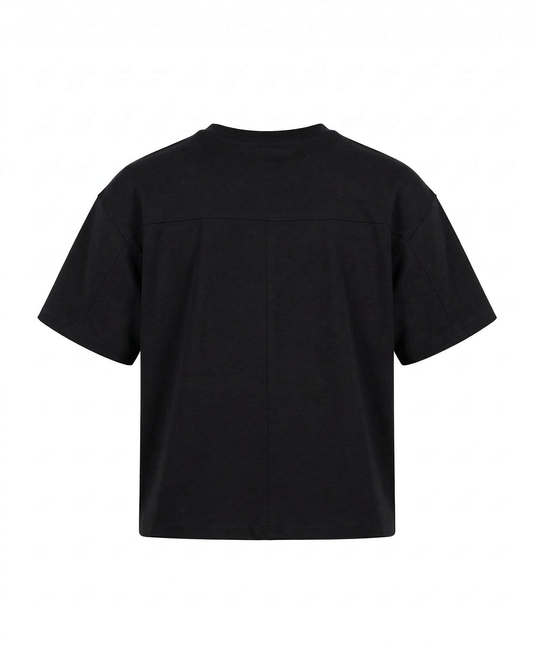 Everyday boxy v‑neck tee
