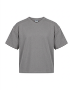 Everyday boxy v‑neck tee