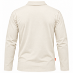 Polo maniche lunghe con taschino