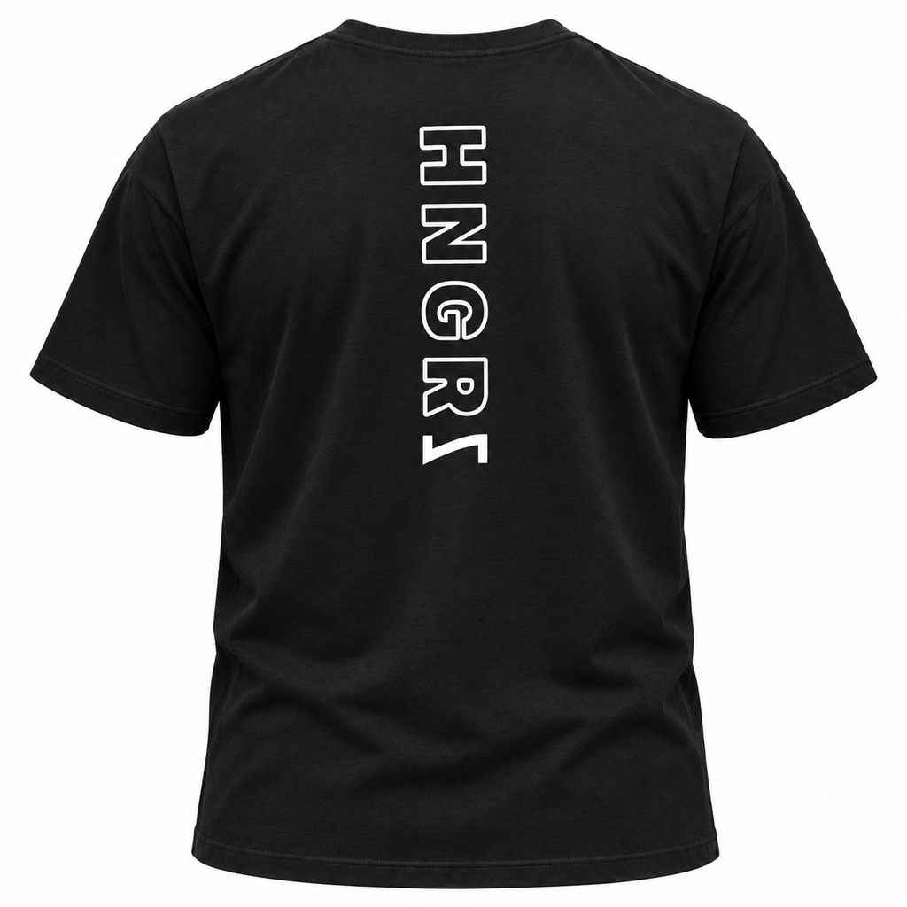 T-shirt con logo sul retro