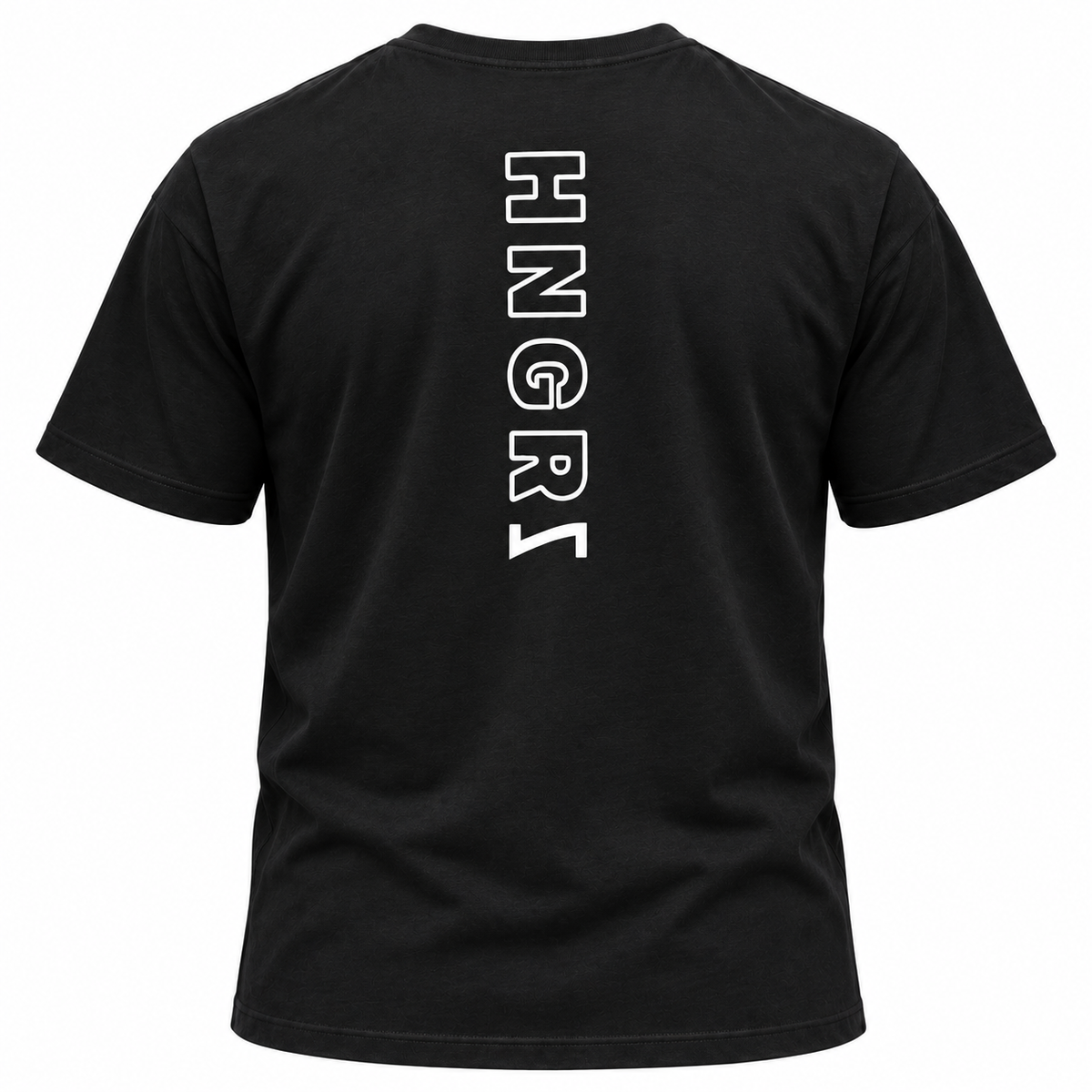 T-shirt con logo sul retro