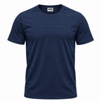 T-shirt con cucitura sul petto