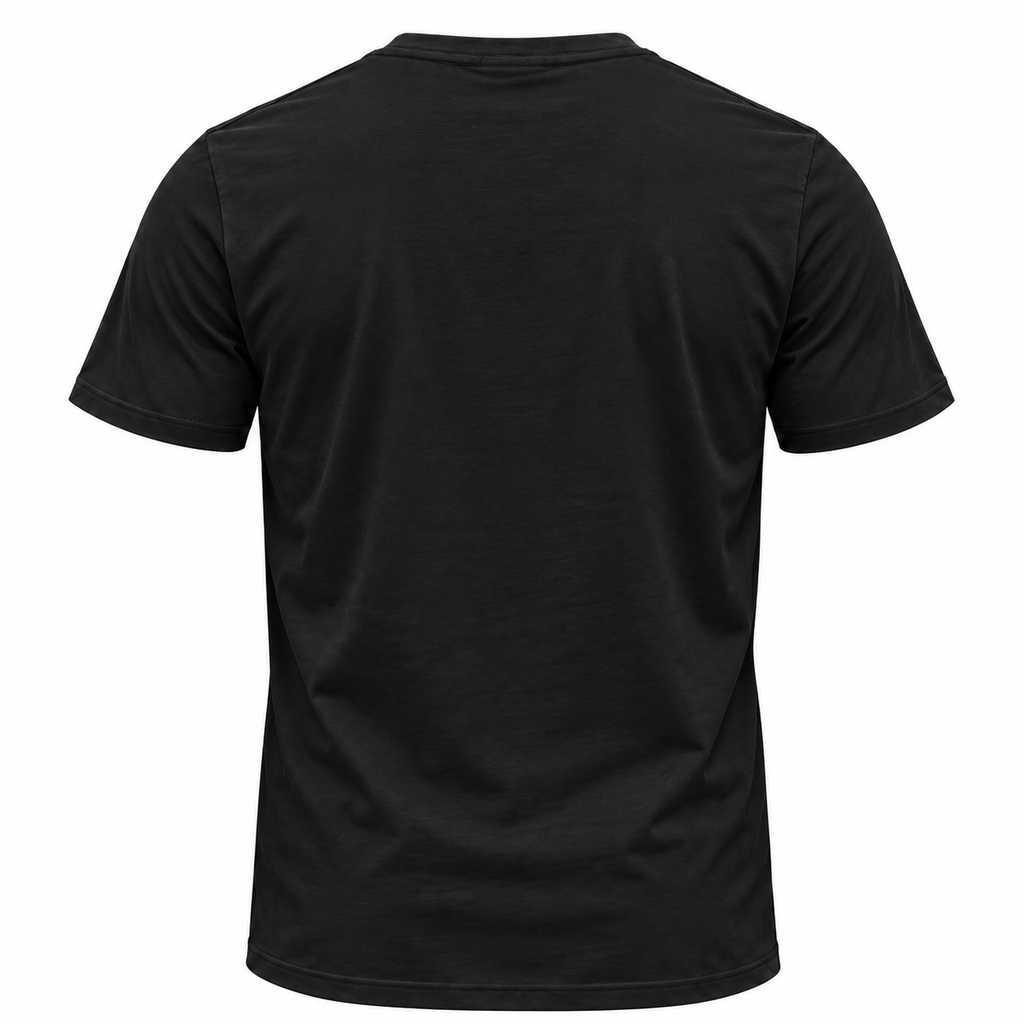 T-shirt con cucitura sul petto