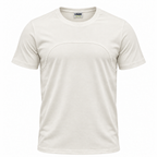 T-shirt con cucitura sul petto
