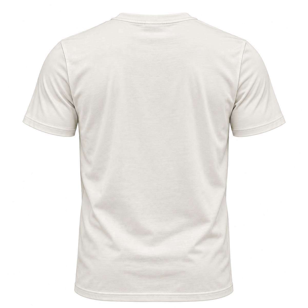 T-shirt con cucitura sul petto