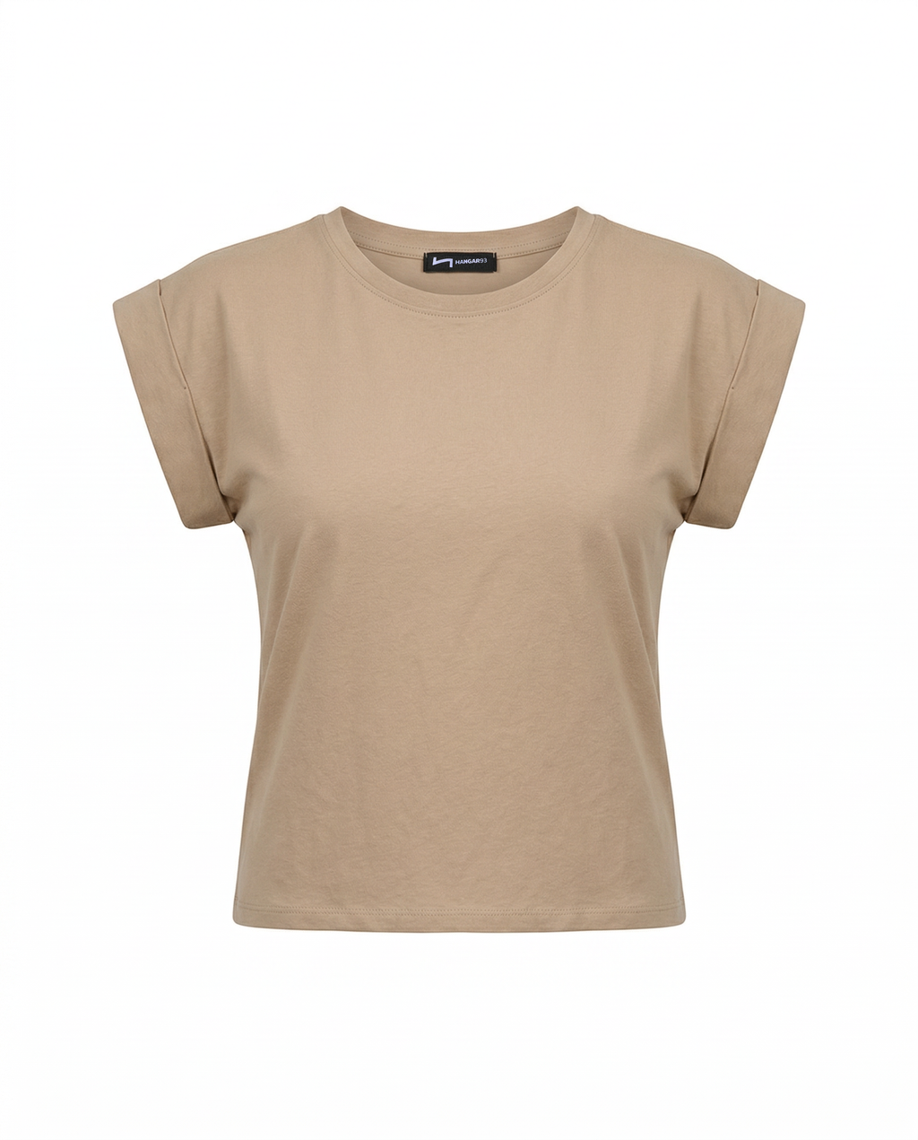 Rolled sleeve tee
