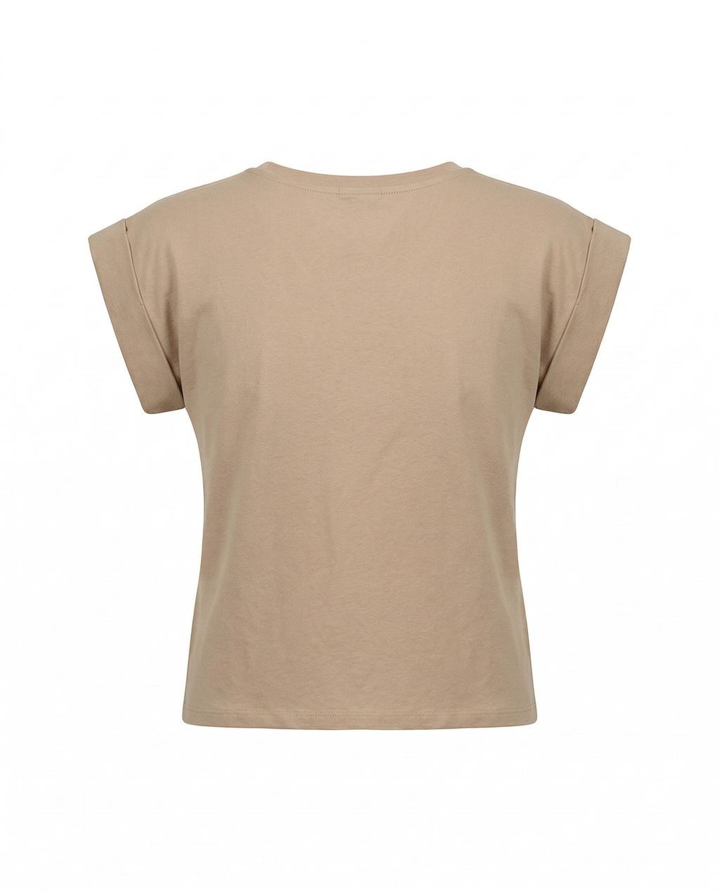 Rolled sleeve tee