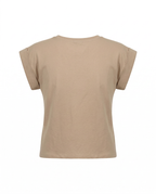 Rolled sleeve tee