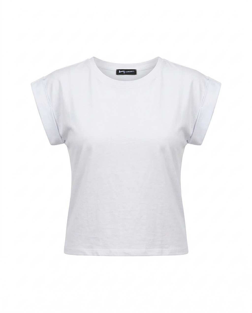 Rolled sleeve tee