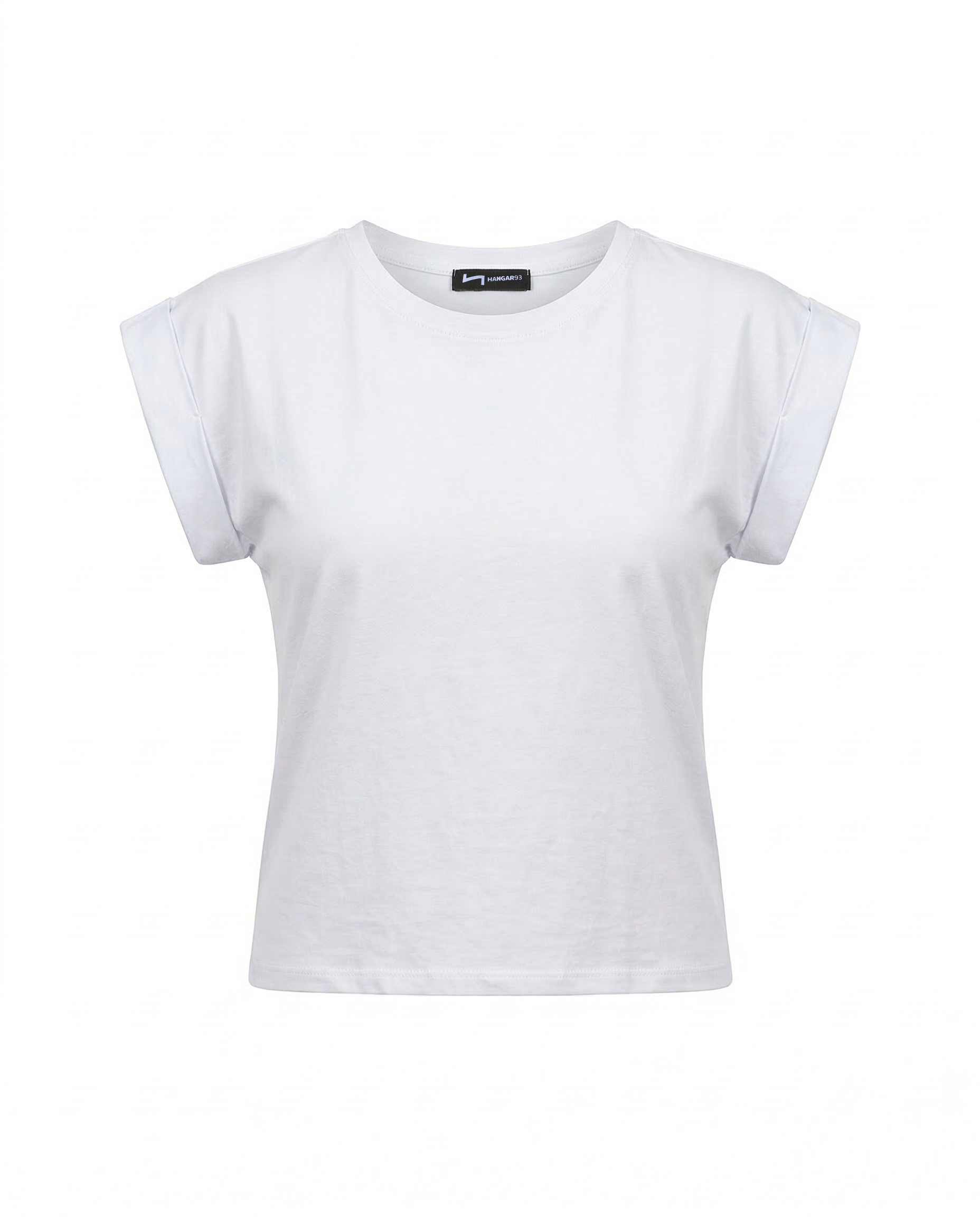 Rolled sleeve tee