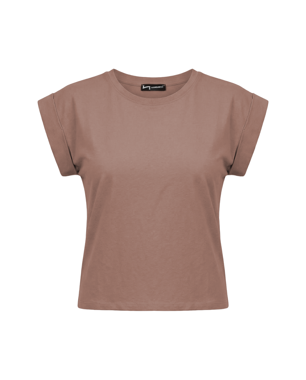 Rolled sleeve tee