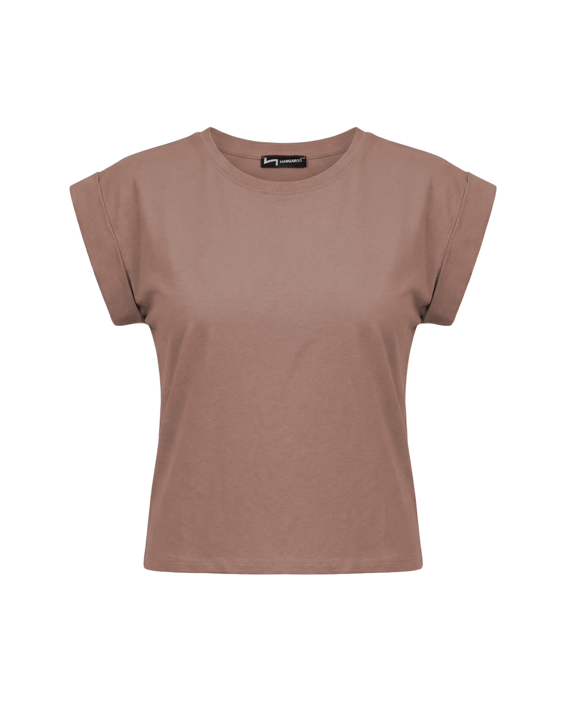 Rolled sleeve tee