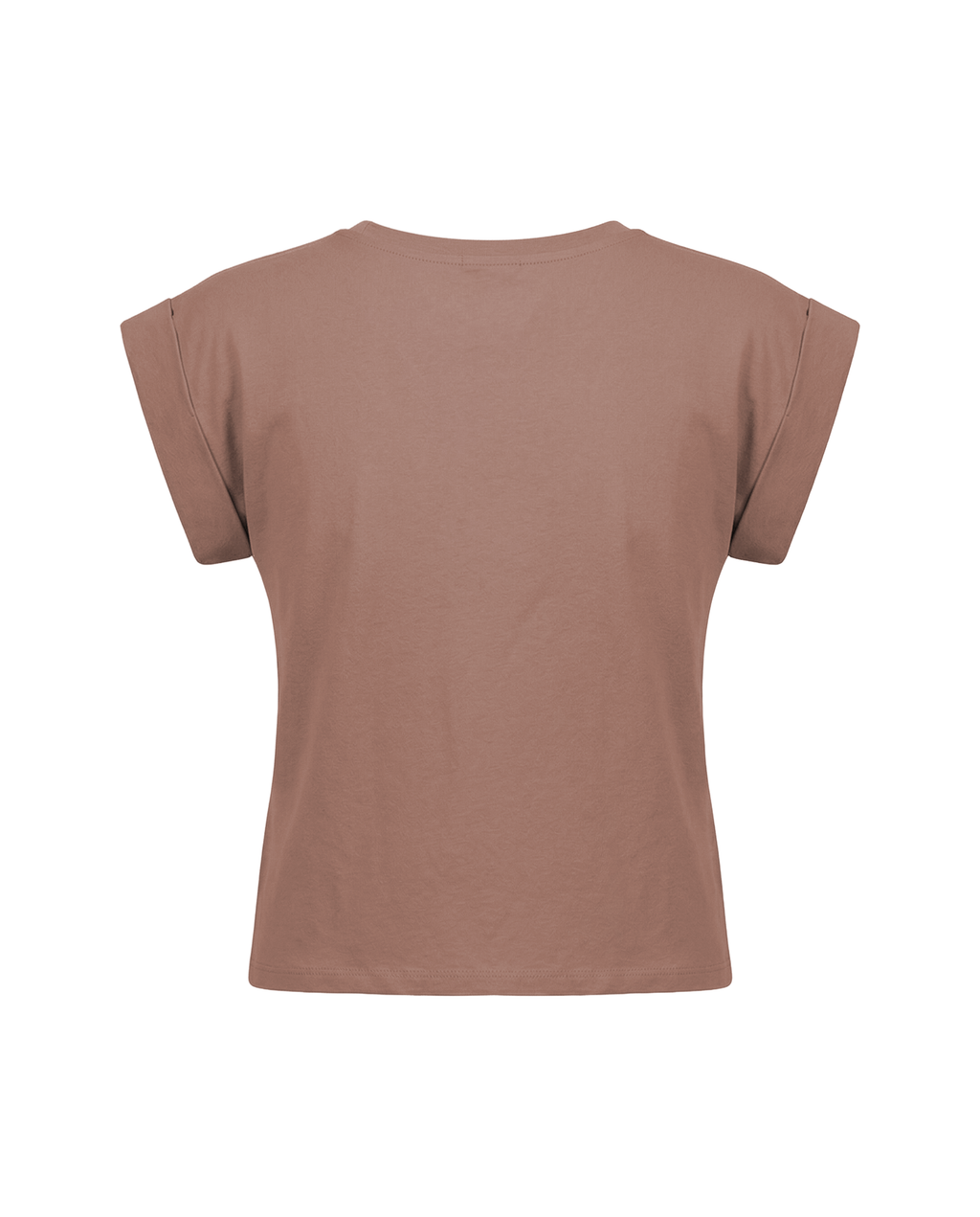 Rolled sleeve tee