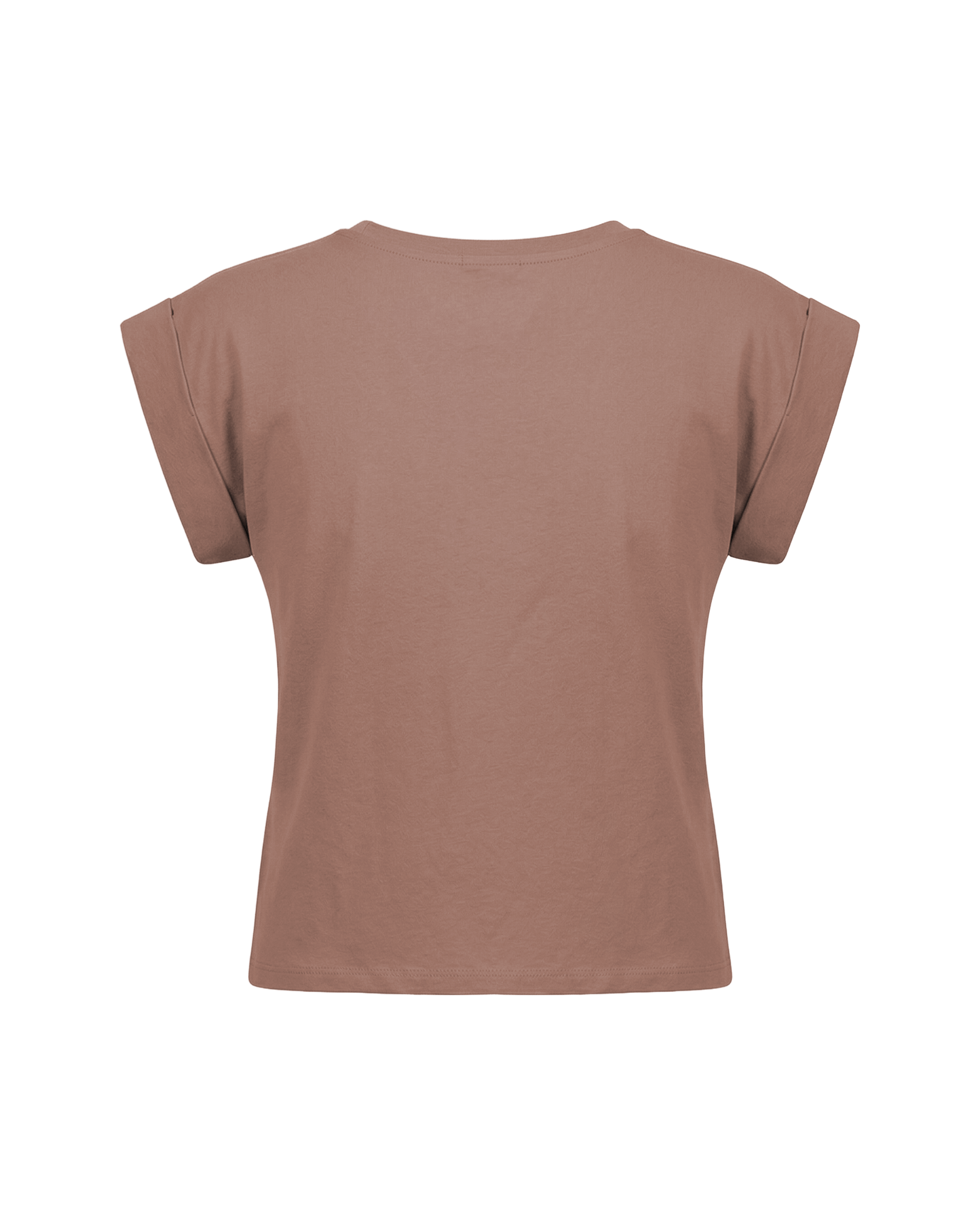 Rolled sleeve tee