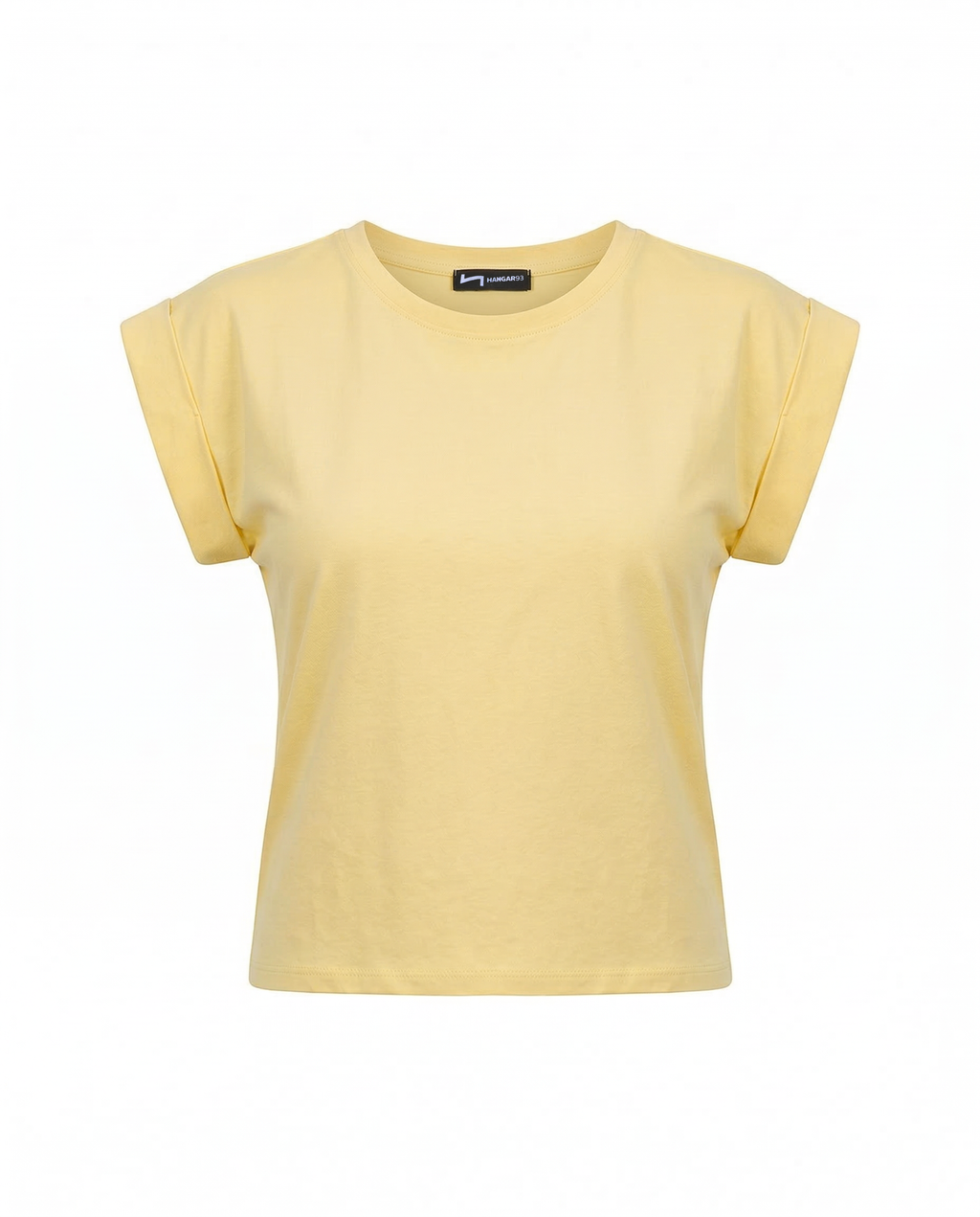 Rolled sleeve tee