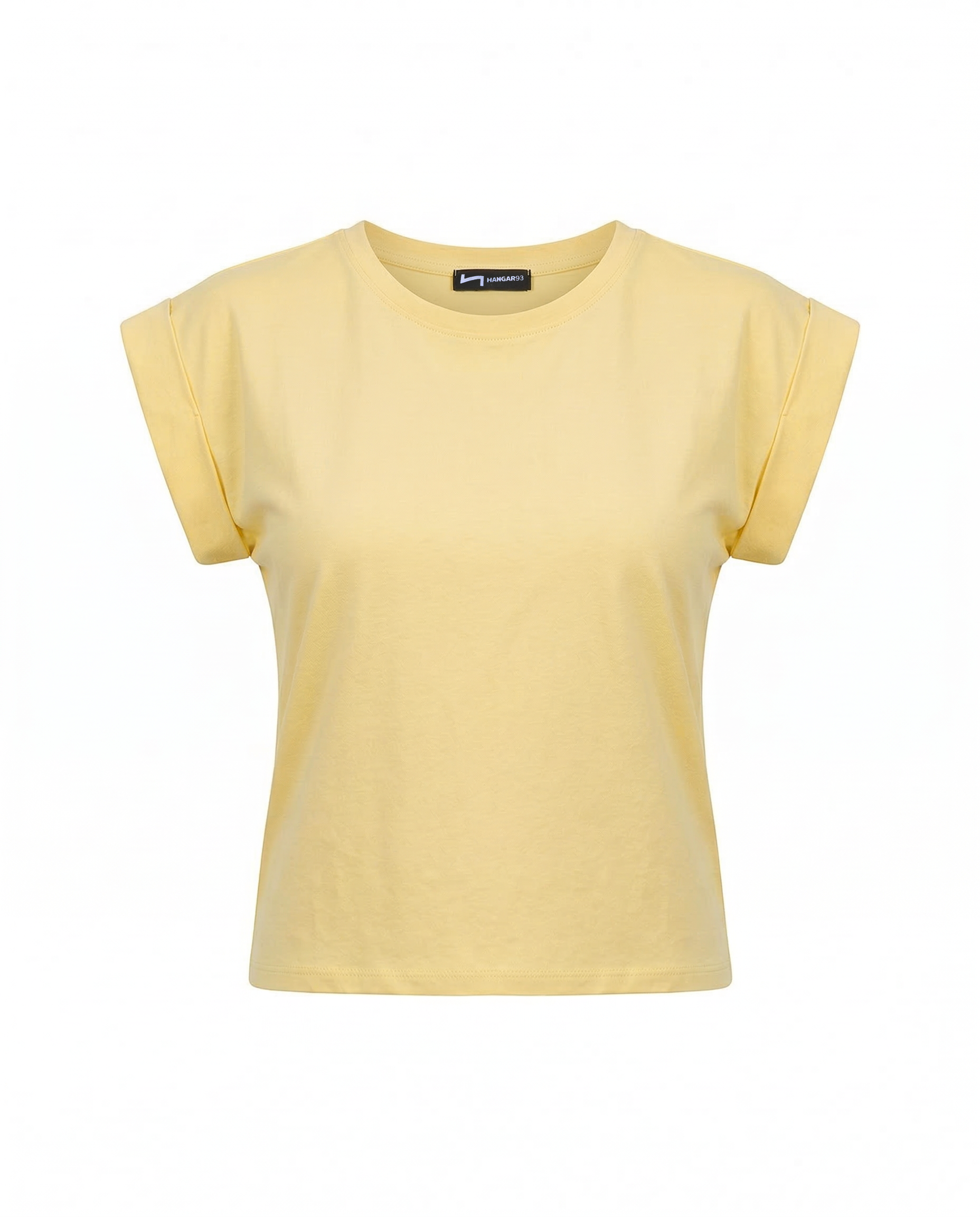 Rolled sleeve tee