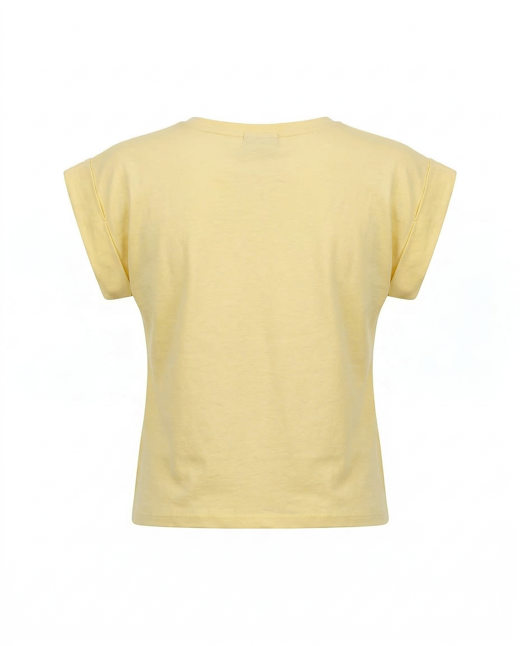 Rolled sleeve tee