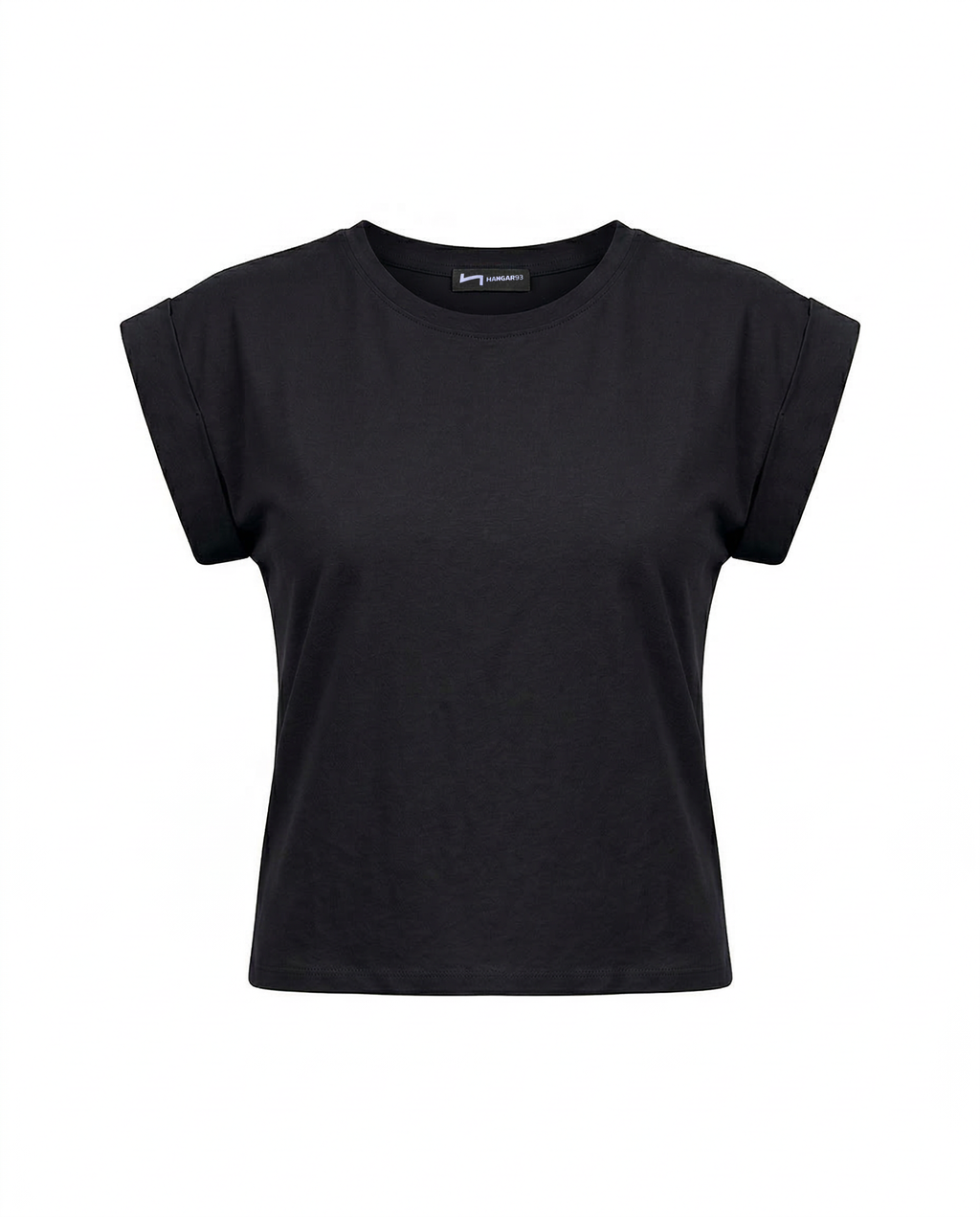 Rolled sleeve tee