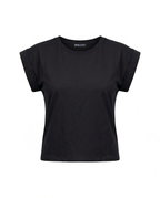 Rolled sleeve tee