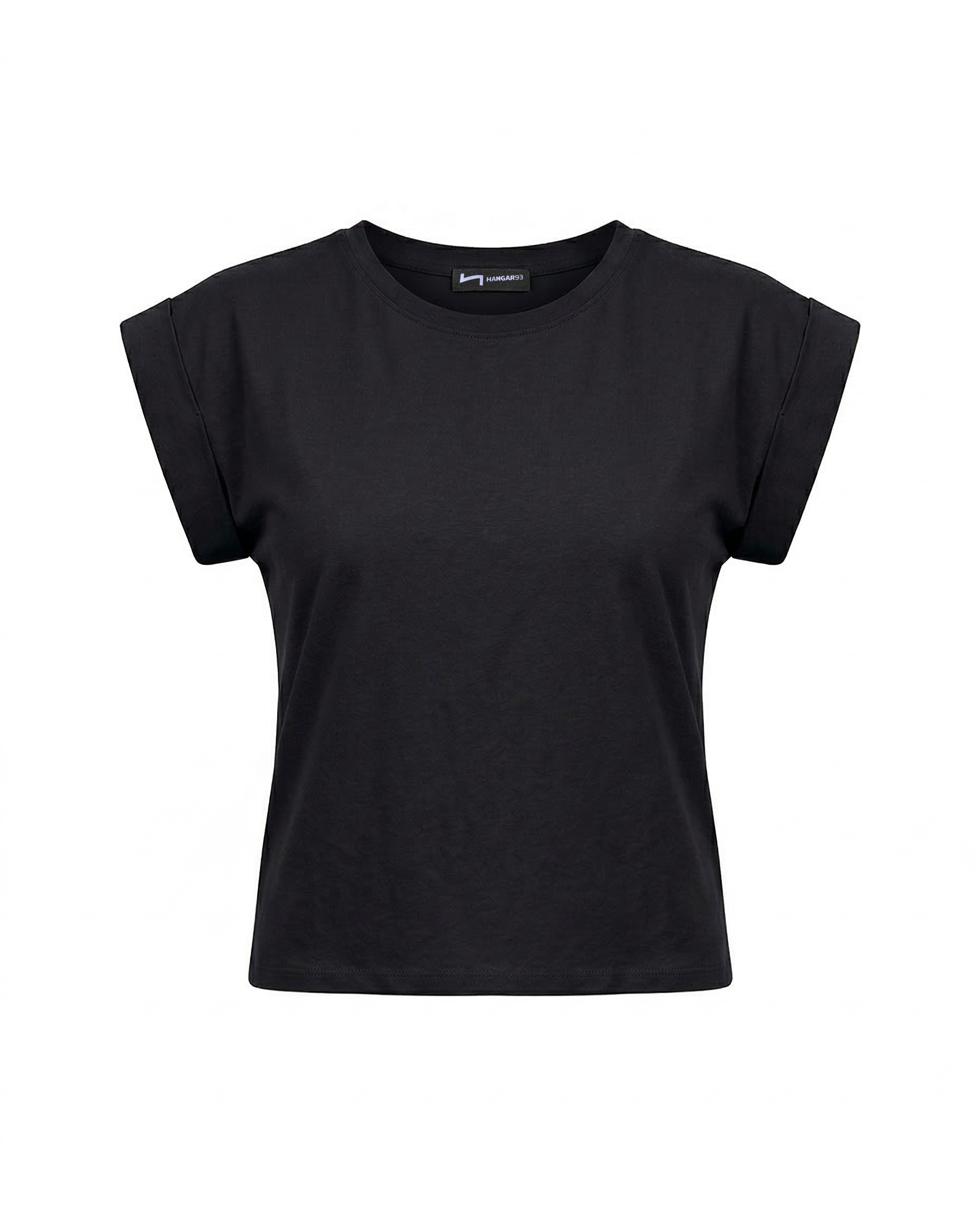 Rolled sleeve tee