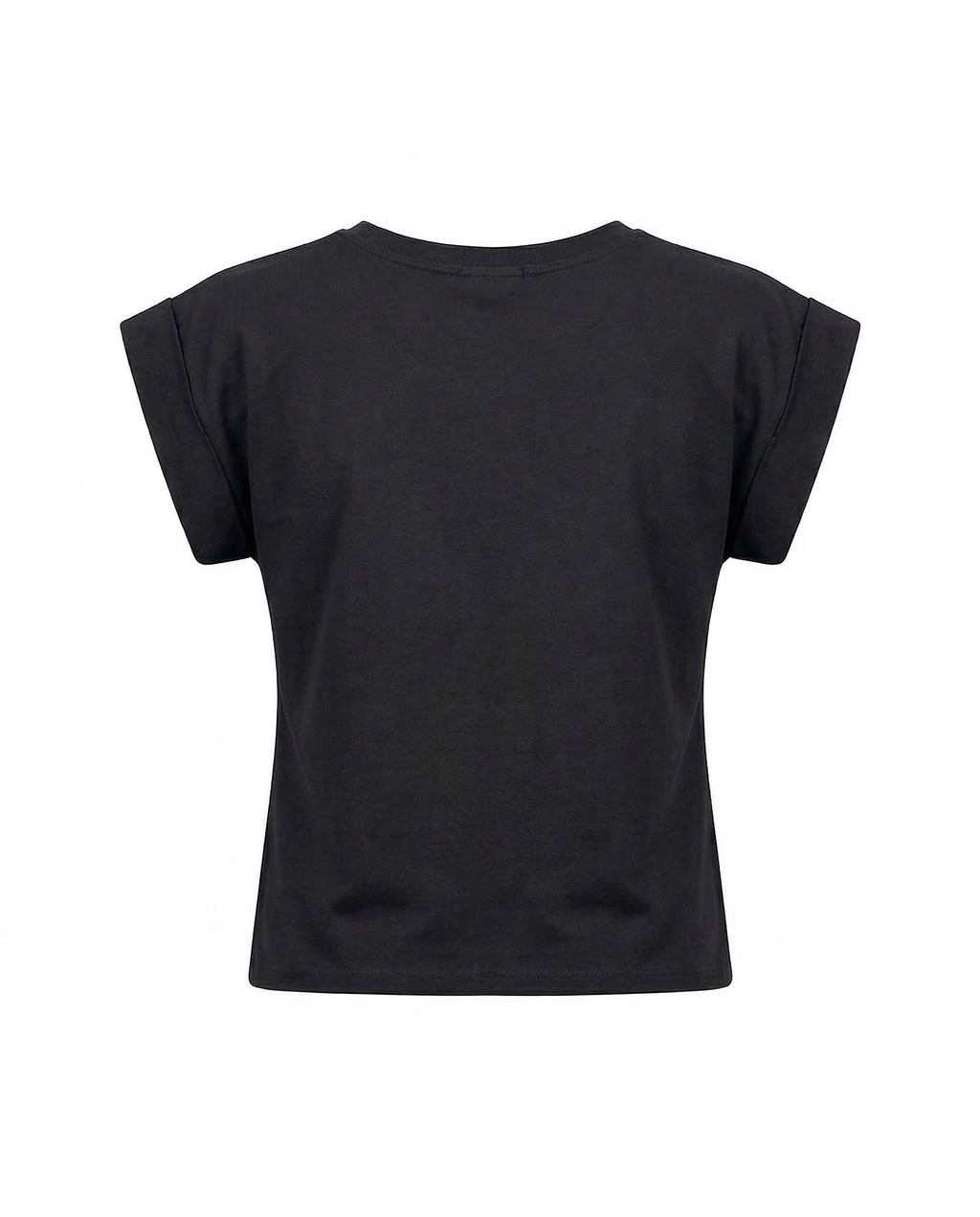 Rolled sleeve tee