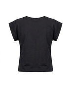 Rolled sleeve tee