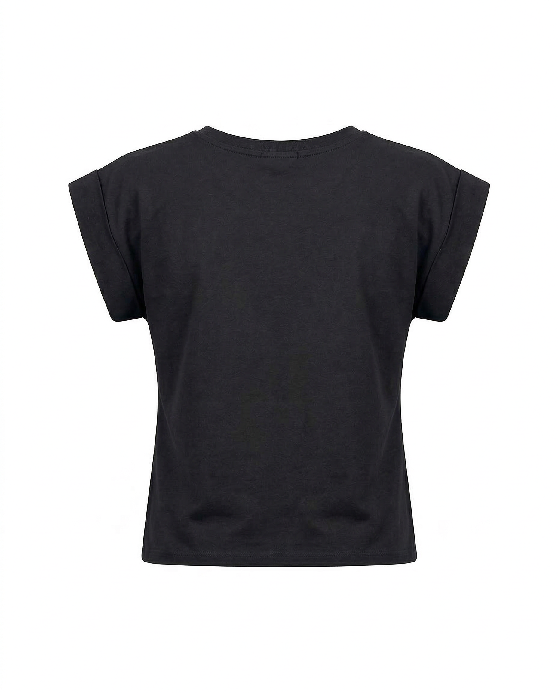 Rolled sleeve tee