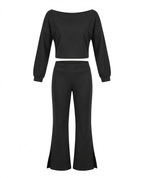 Hoodie & palazzo pants set
