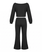 Hoodie & palazzo pants set