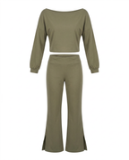 Hoodie & palazzo pants set