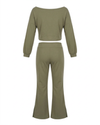 Hoodie & palazzo pants set