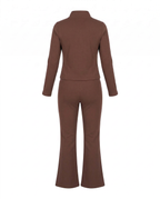 Full zip hoodie & wide pants set