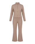 Full zip hoodie & wide pants set