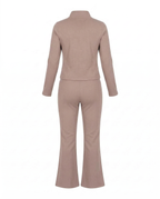 Full zip hoodie & wide pants set