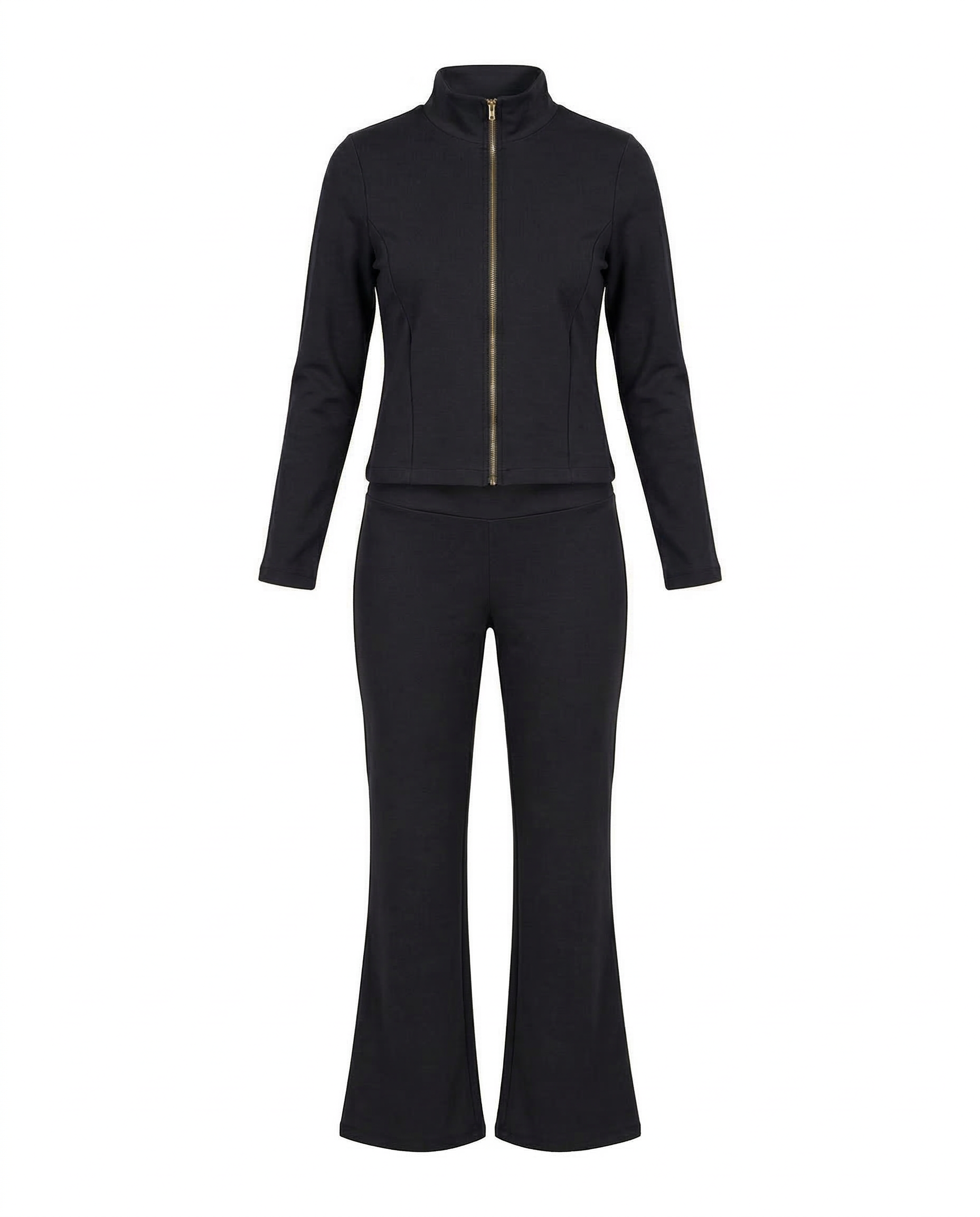 Full zip hoodie & wide pants set