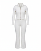 Full zip hoodie & wide pants set